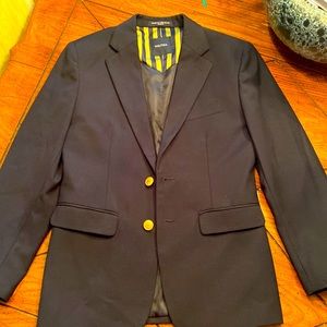 Navy blue boys blazer so cute and classic!